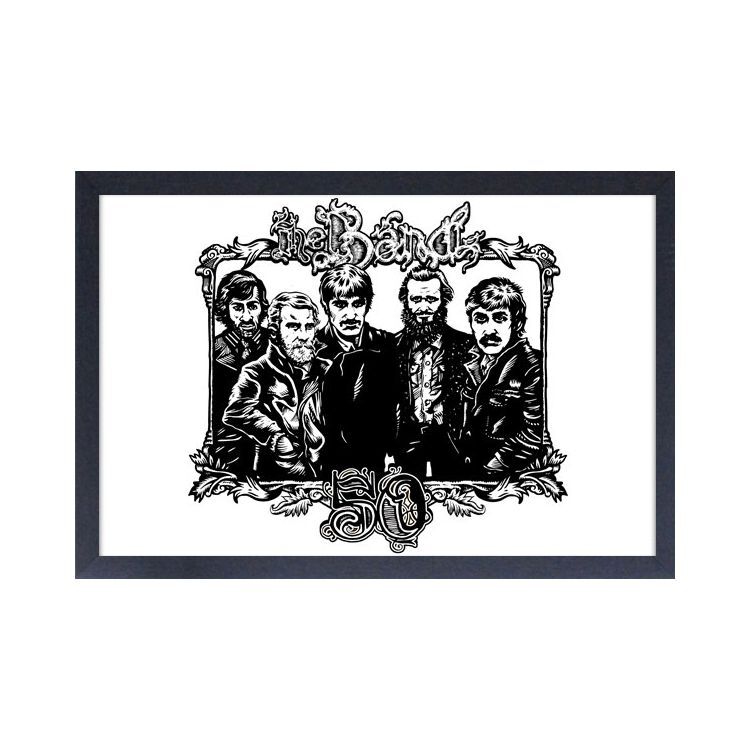 The Band - 50th Sketch 11x17 Framed Print