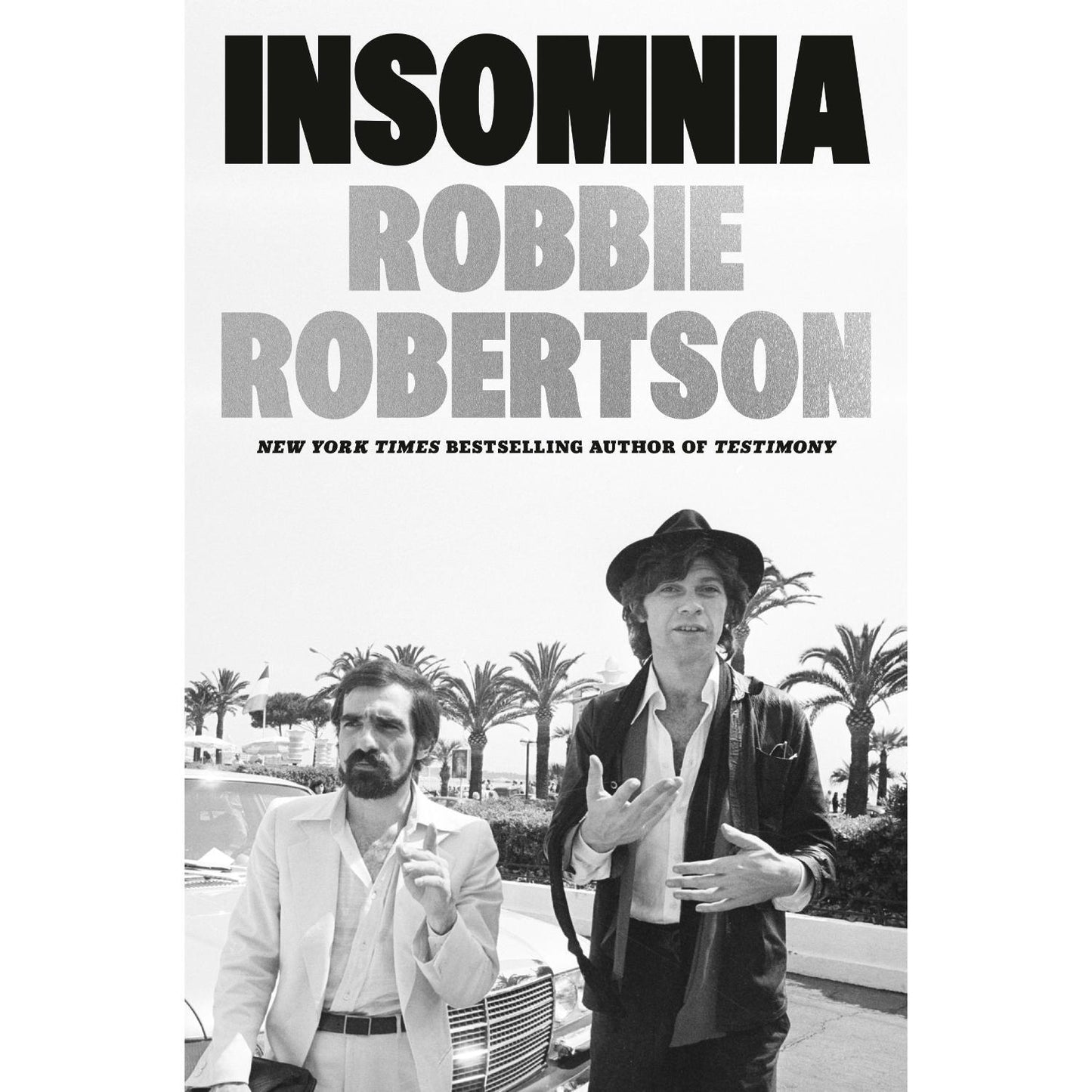 Insomnia by Robbie Robertson Hardcover Book