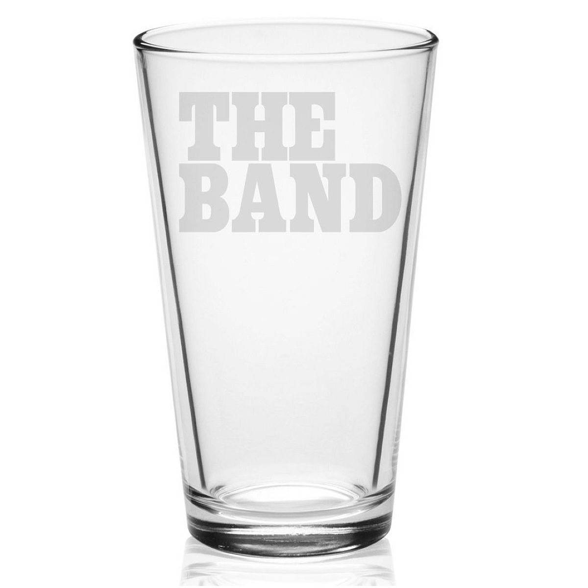 Big Pink Logo Etched Pint Glass