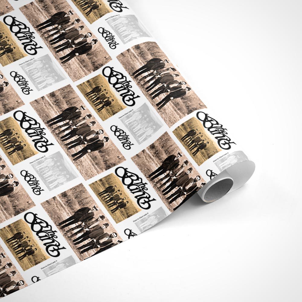 The Band Group Photo Wrapping Paper