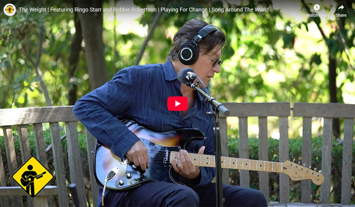 Load video: The Weight | Featuring Ringo Starr and Robbie Robertson | Playing For Change | Song Around The World