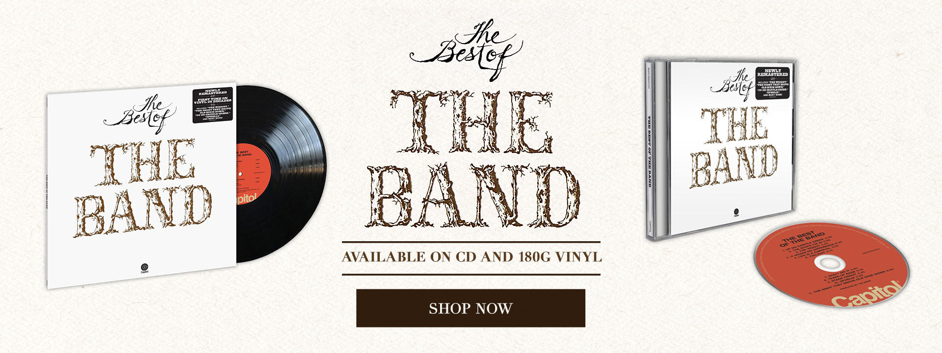 The Band The Best Of Now Available!