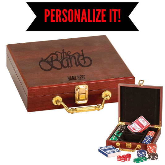 Curved Logo Deluxe Poker Set