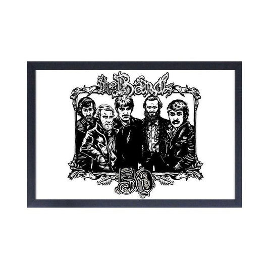 The Band - 50th Sketch 11x17 Framed Print