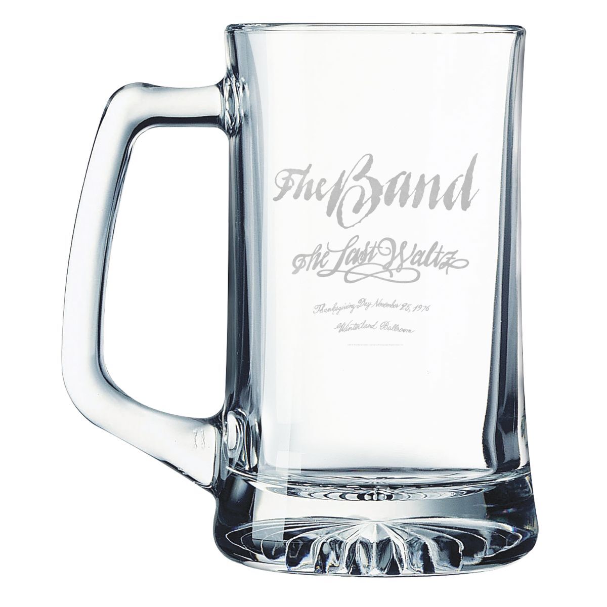 Last Waltz Invite  Laser Etched Beer Stein