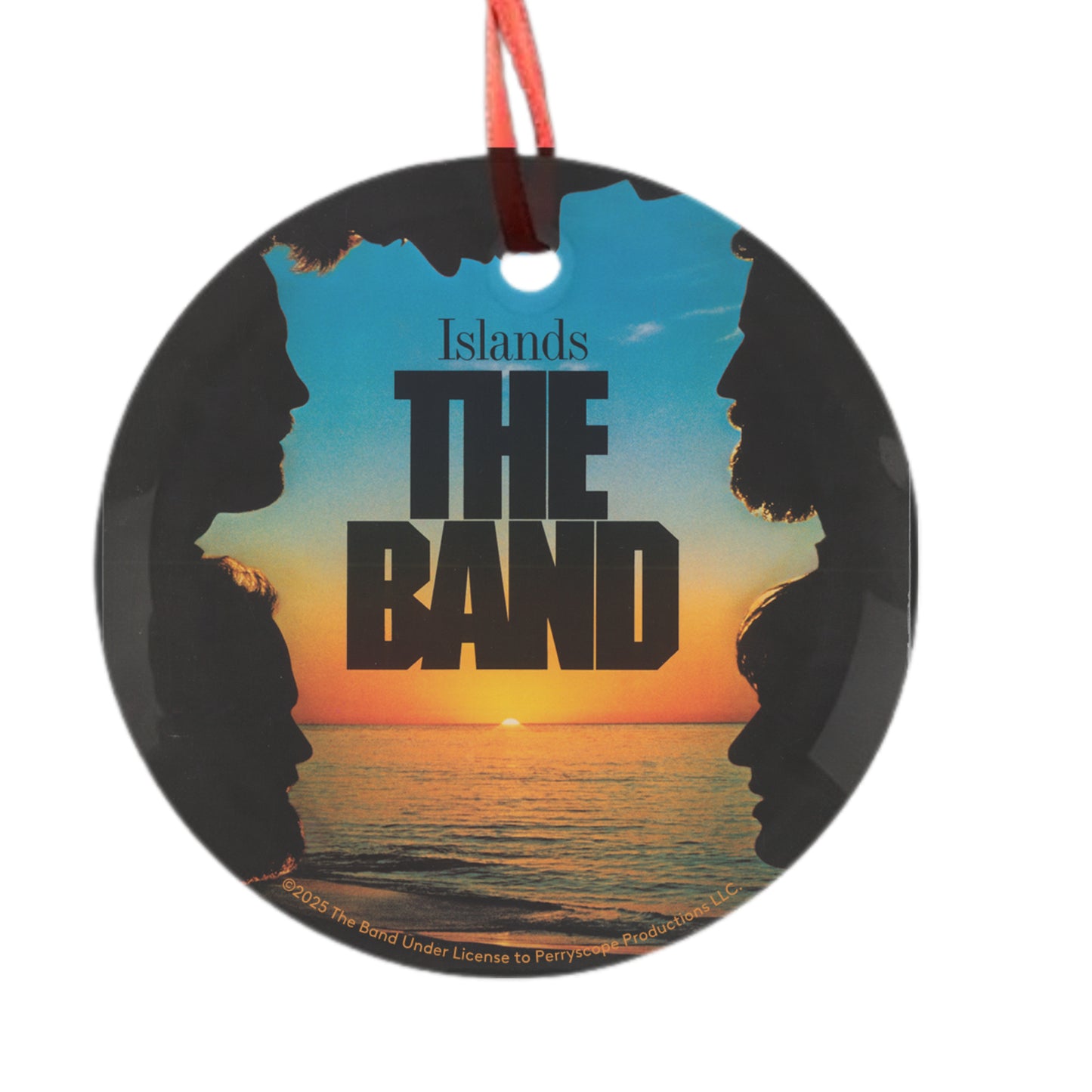 Islands Glass Ornament