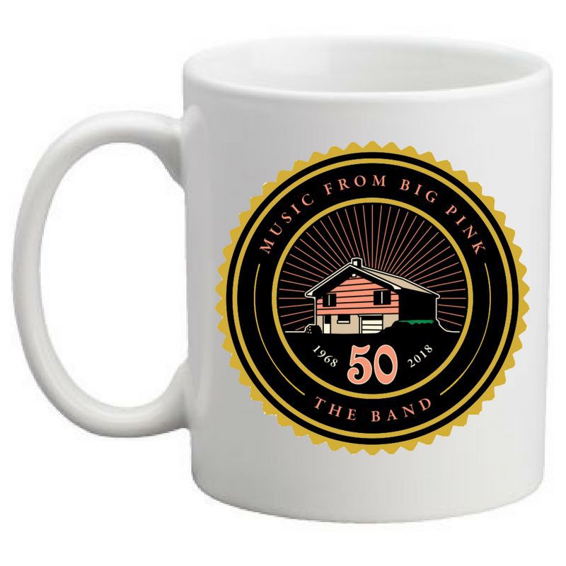 Music From Big Pink 50th Anniversary Mug