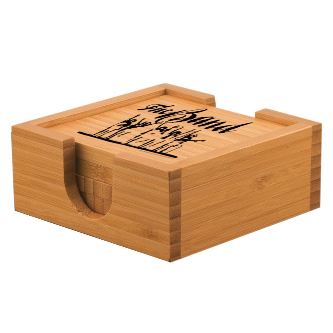 The Last Waltz Bamboo Coaster Set