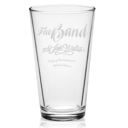Last Waltz Etched Pint Glass