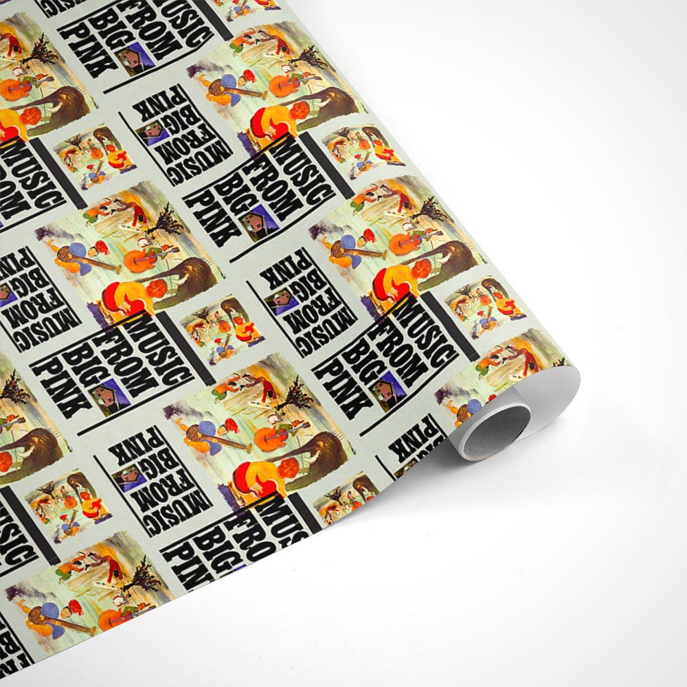 The Band Music From Big Pink Wrapping Paper