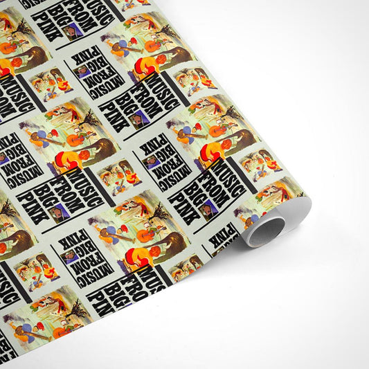 The Band Music From Big Pink Wrapping Paper