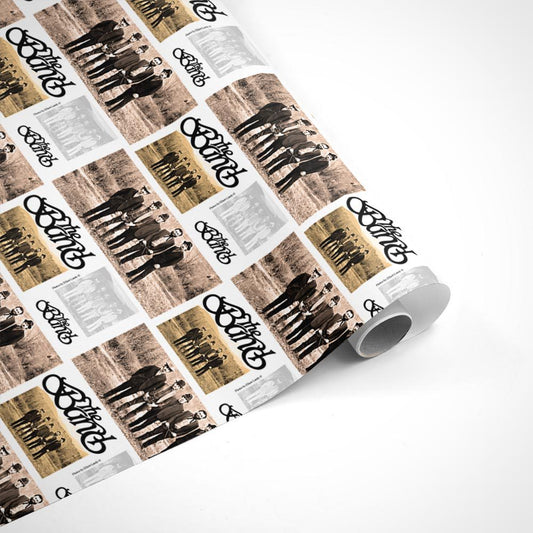 The Band Group Photo Wrapping Paper