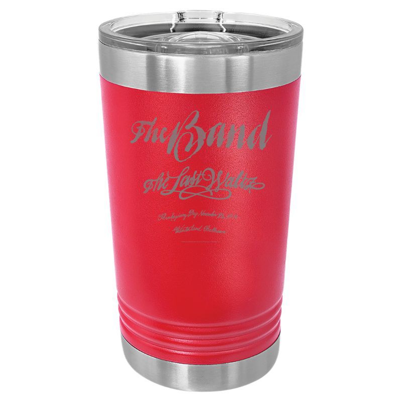 Last Waltz Invite Polar Camel Laser Engraved Pint
