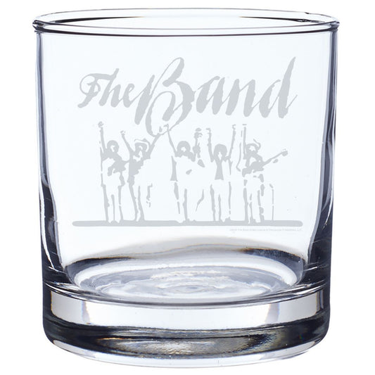 Last Waltz Silhouette Laser- Etched Rocks Glass