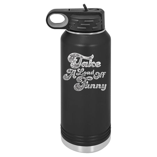 Take A Load Off Fanny Polar Camel Water Bottle