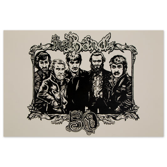 The Band 50th Anniversary Poster
