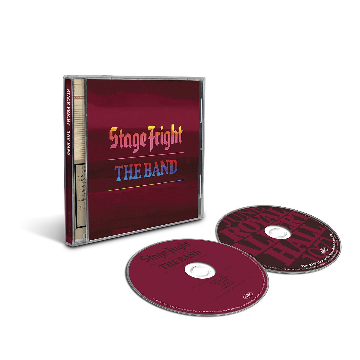 新品未開封 Stage Fright THE BAND 完全生産限定版CD+LP The Band - Stage Fright - 50th Anniversary [2CD/Blu-ray/LP + 7