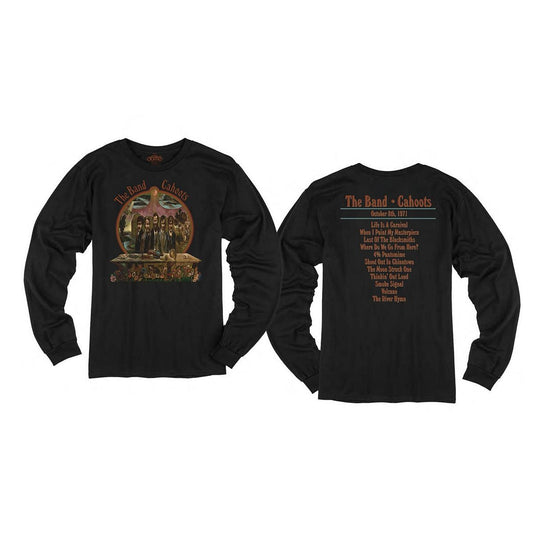 The Band Cahoots 50th Anniversary Black Or Grey Longsleeve T-Shirt