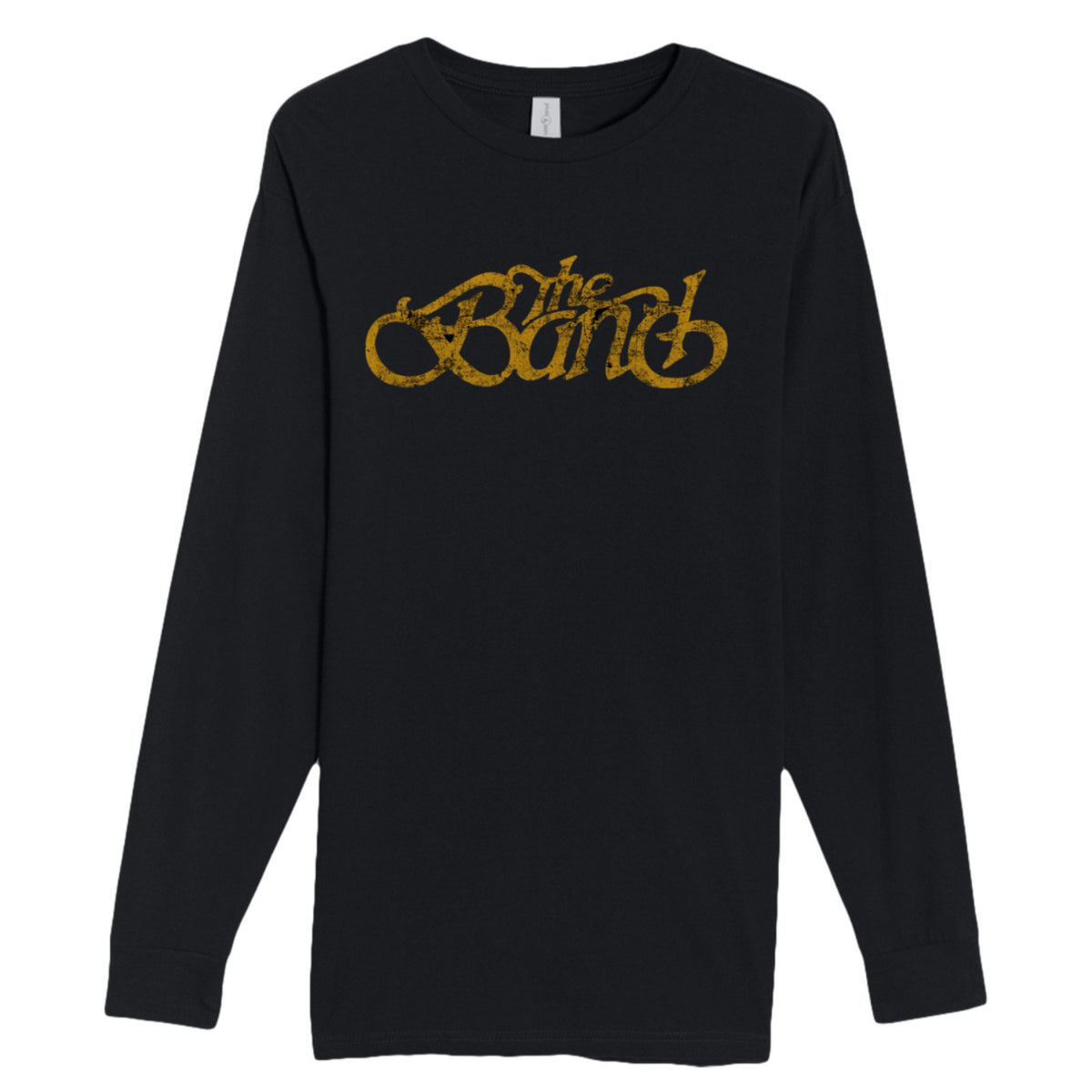 Distressed Logo Long Sleeve T-Shirt