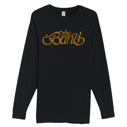 Distressed Logo Long Sleeve T-Shirt